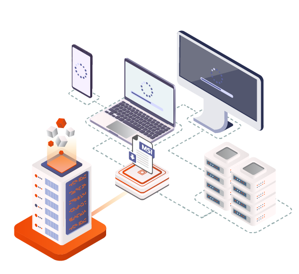 Remote Desktop mass deployment MSI and GPO, unattended access